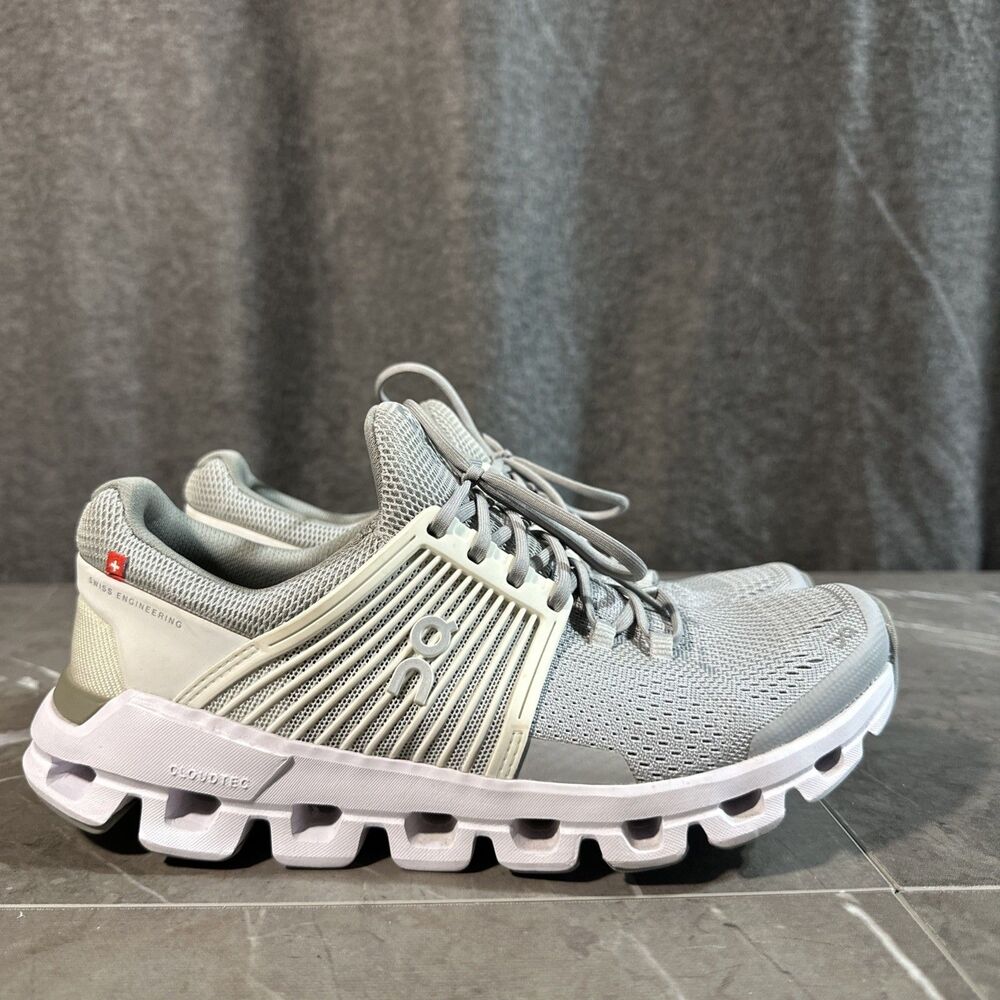 ON Cloudswift Running Sneakers Grey Glacier/White Women’s US 8 EU 39 B13